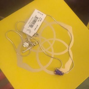 Jayde purple opal necklace! NWT